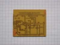 Ultraschall-Abstandswarner - Platine 51x35mm