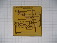 Telefon - Wechselschalter - Platine 54x54mm